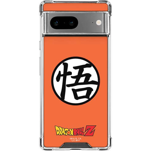 Dragon Ball Z Goku Iconic Kanji Symbol Google Pixel 7a Clear Case